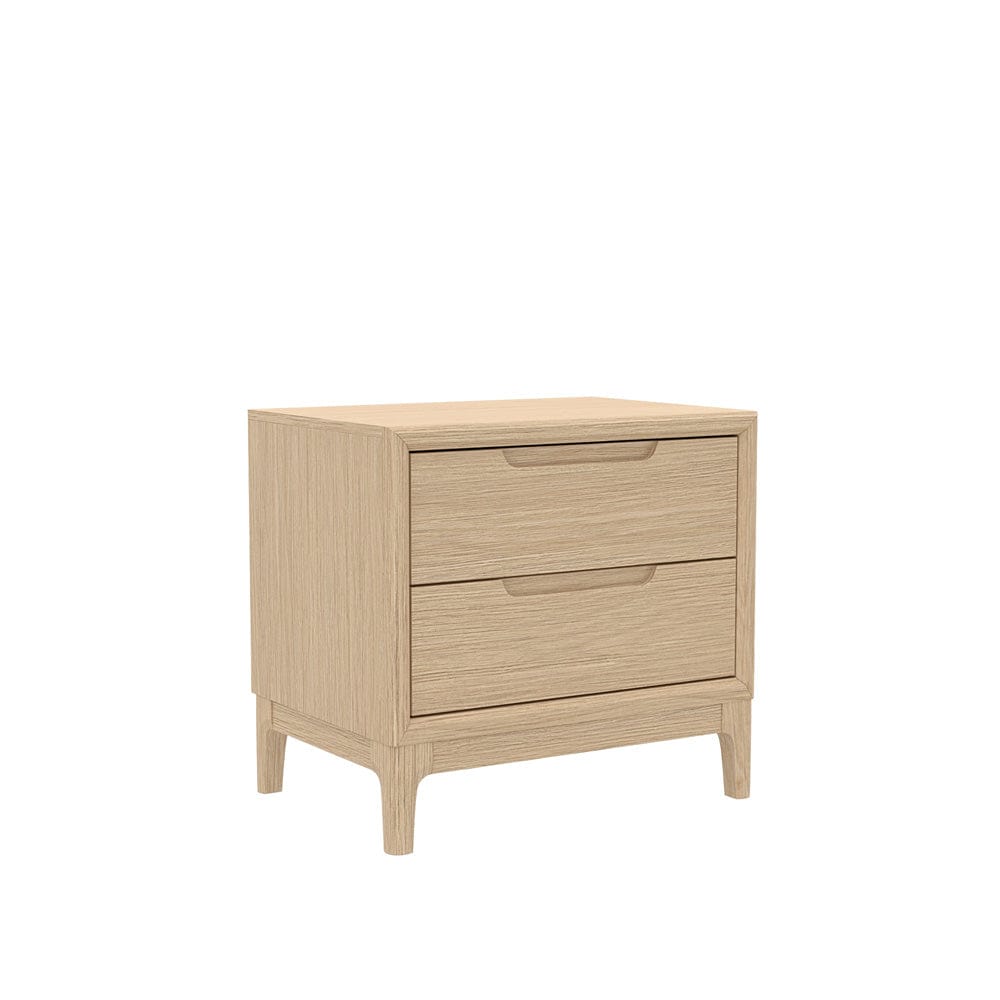 Alpine Furniture - June Nightstand, Light Oak - 2359OAK-02 view 1