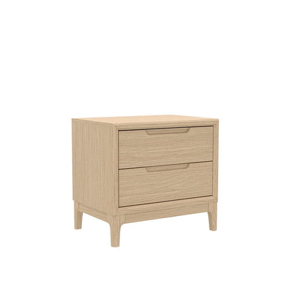 Alpine Furniture - June Nightstand, Light Oak - 2359OAK-02 view 1