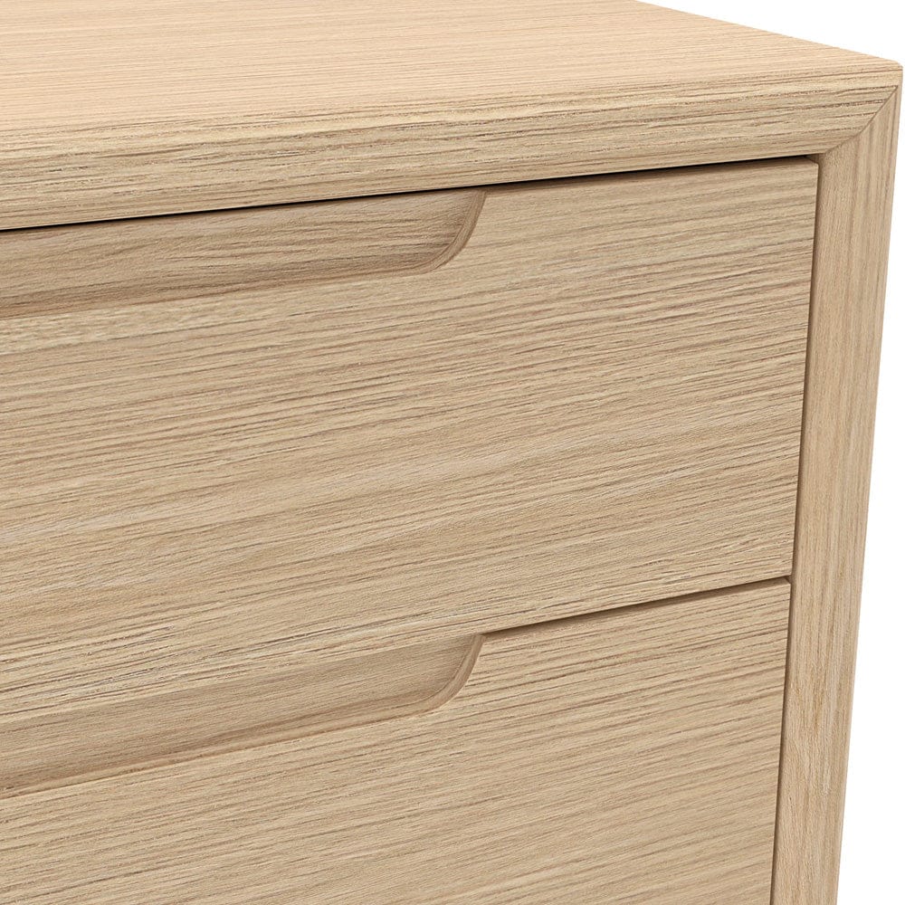 Alpine Furniture - June Nightstand, Light Oak - 2359OAK-02 view 5