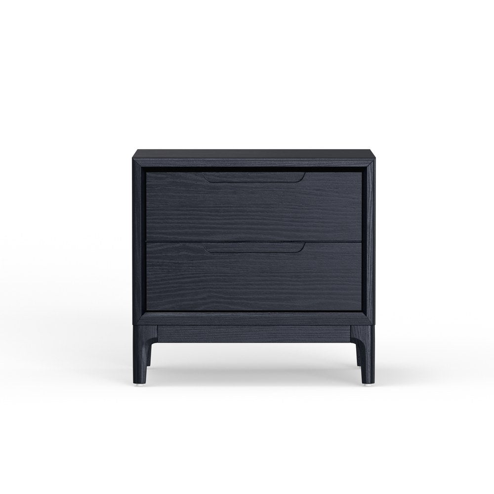 Alpine Furniture - June Nightstand, Vintage Black - 2359BLK-02 view 1