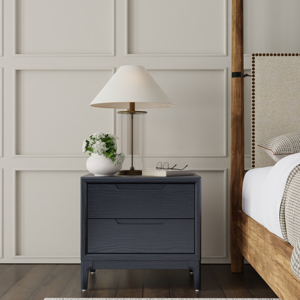 Alpine Furniture - June Nightstand, Vintage Black - 2359BLK-02 view 6
