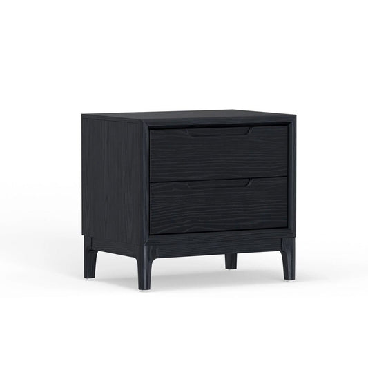 Alpine Furniture - June Nightstand, Vintage Black - 2359BLK-02 veiw 1