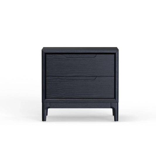 Alpine Furniture - June Nightstand, Vintage Black - 2359BLK-02 veiw 2