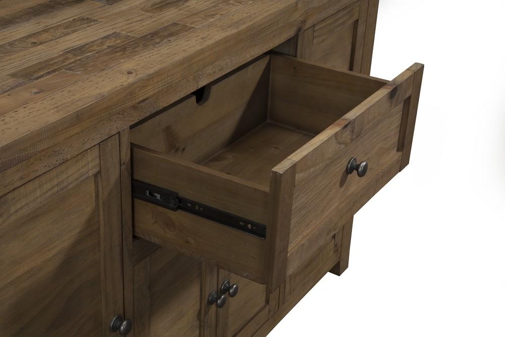 Alpine Furniture - Kensington Server, Reclaimed Natural - 2668-26 veiw 2