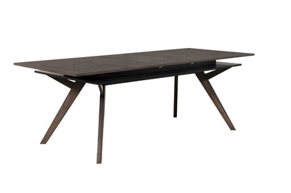 Alpine Furniture - Lennox Rectangular Extension Dining Table, Dark Tobacco - 5164-01 veiw 1