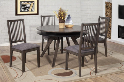 Alpine Furniture - Lennox Round Dining Table, Dark Tobacco - 5164-03 veiw 3