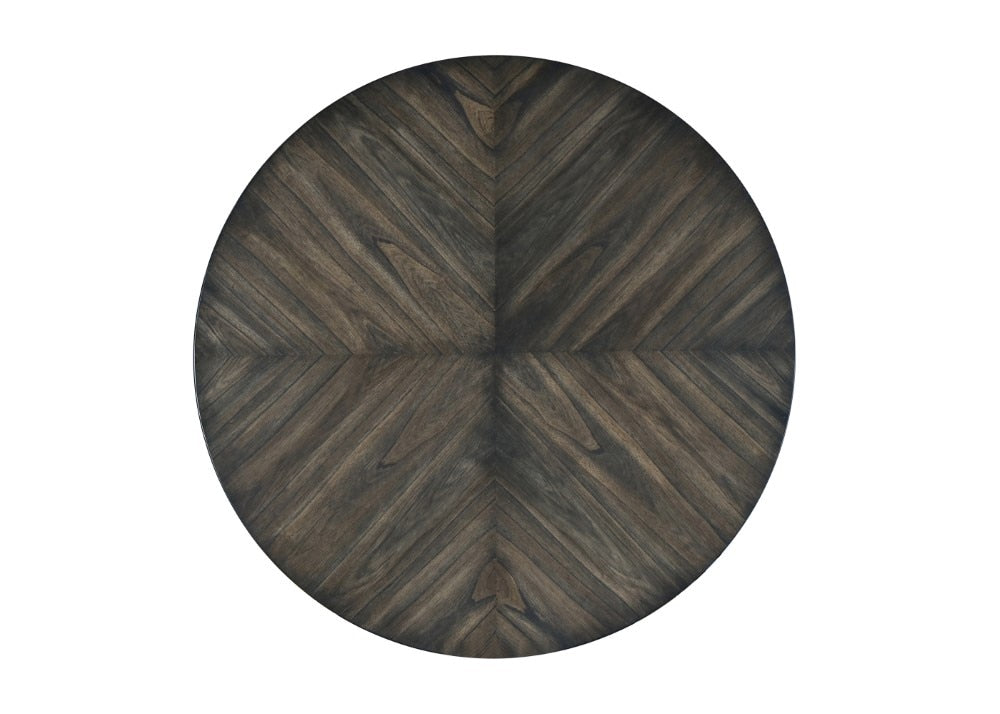 Alpine Furniture - Lennox Round Dining Table, Dark Tobacco - 5164-03 veiw 5