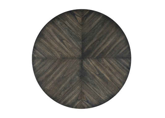 Alpine Furniture - Lennox Round Dining Table, Dark Tobacco - 5164-03 veiw 5