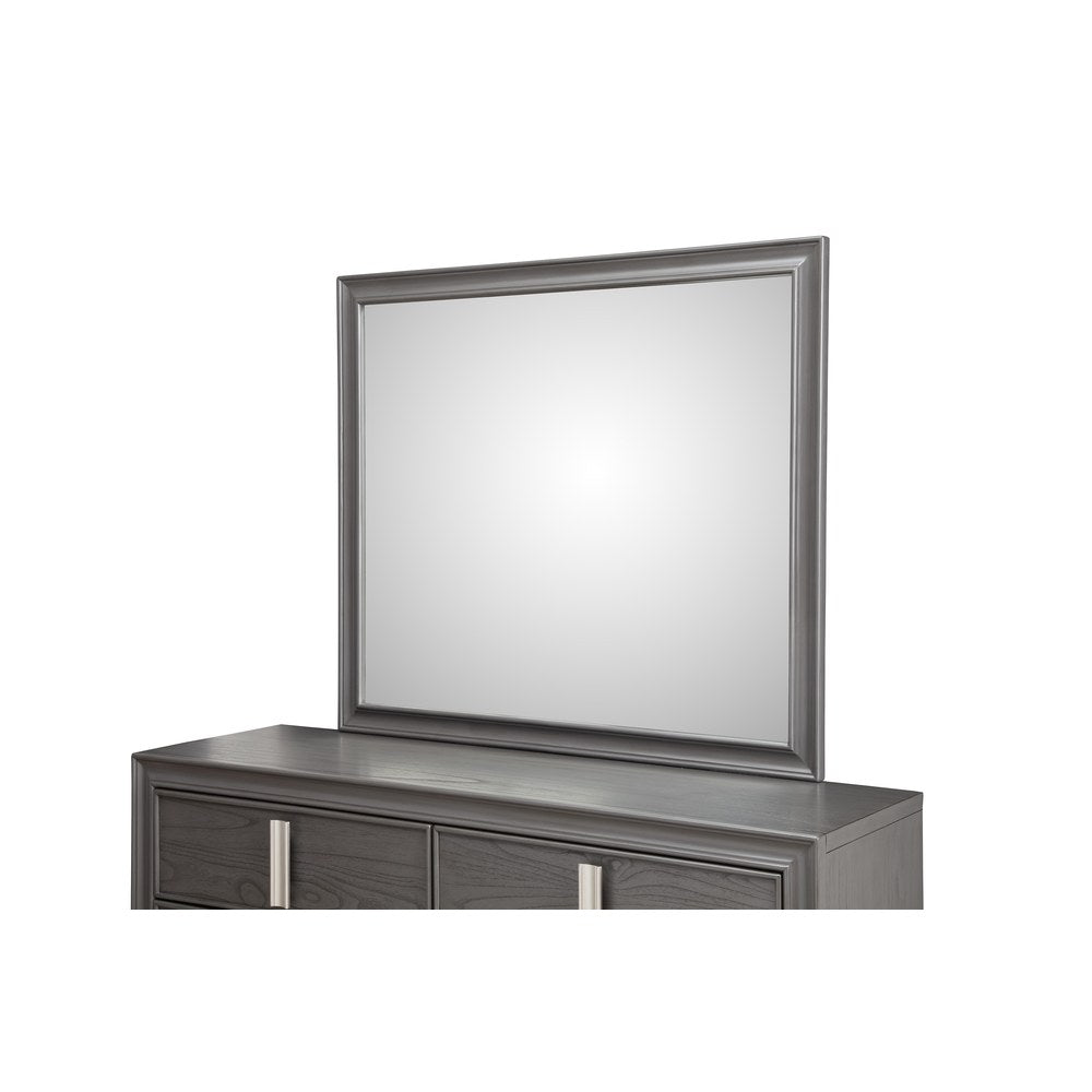 Alpine Furniture - Lorraine Mirror, Dark Grey - 8171-06 view 1