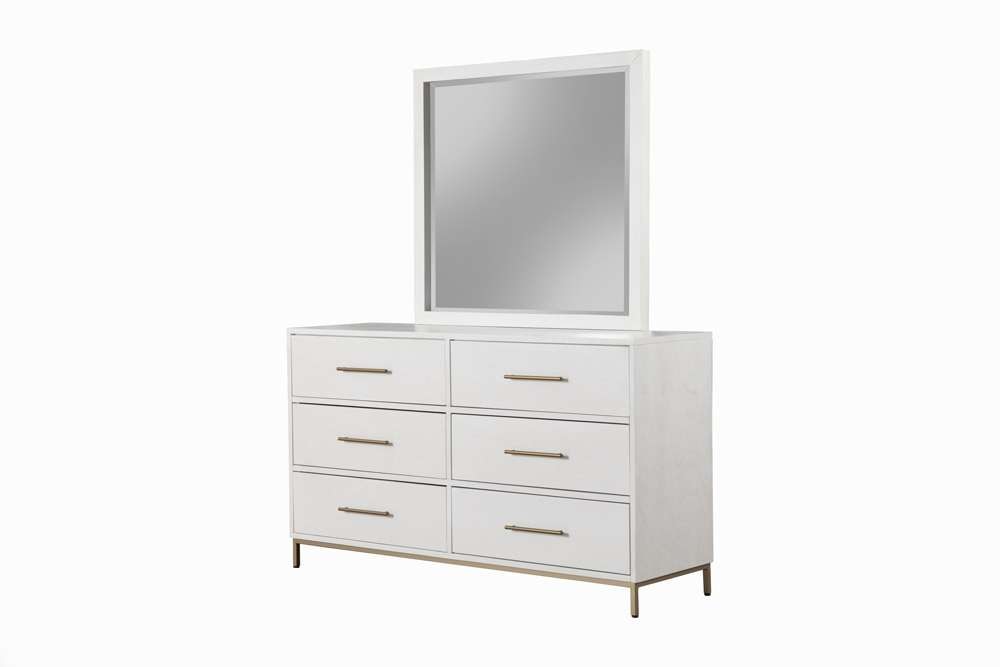 Alpine Furniture - Madelyn Dresser Mirror - 2010-06 veiw 2