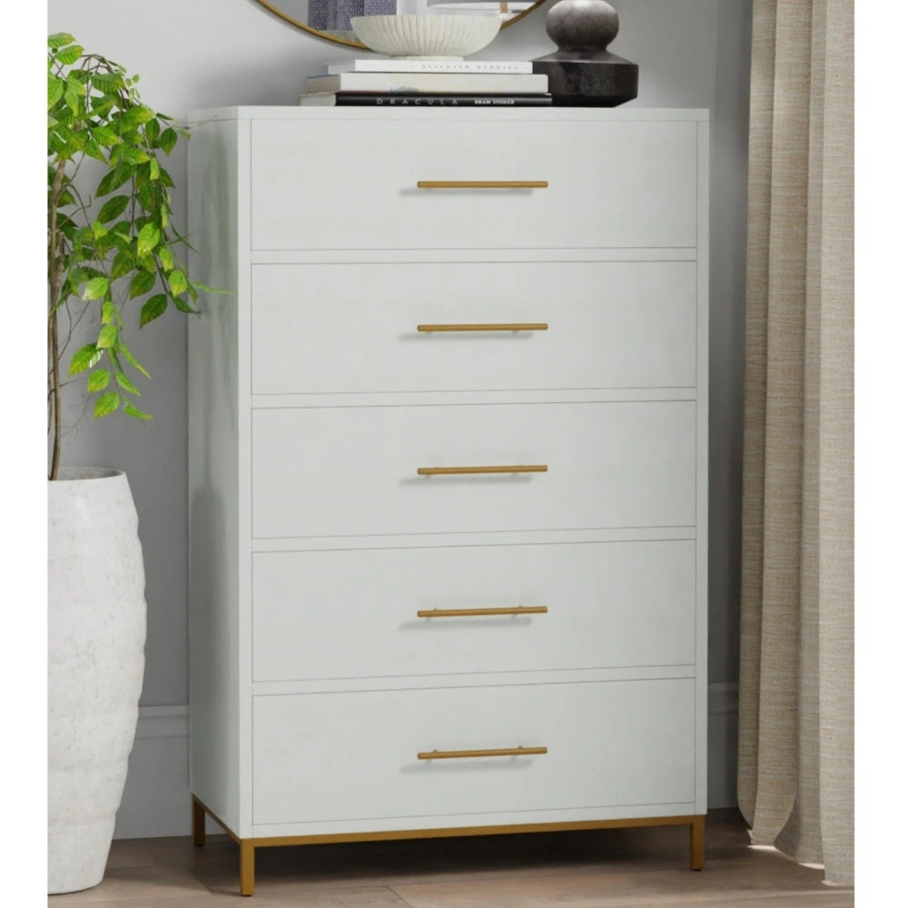 Alpine Furniture - Madelyn Five Drawer Chest - 2010-05 view 3