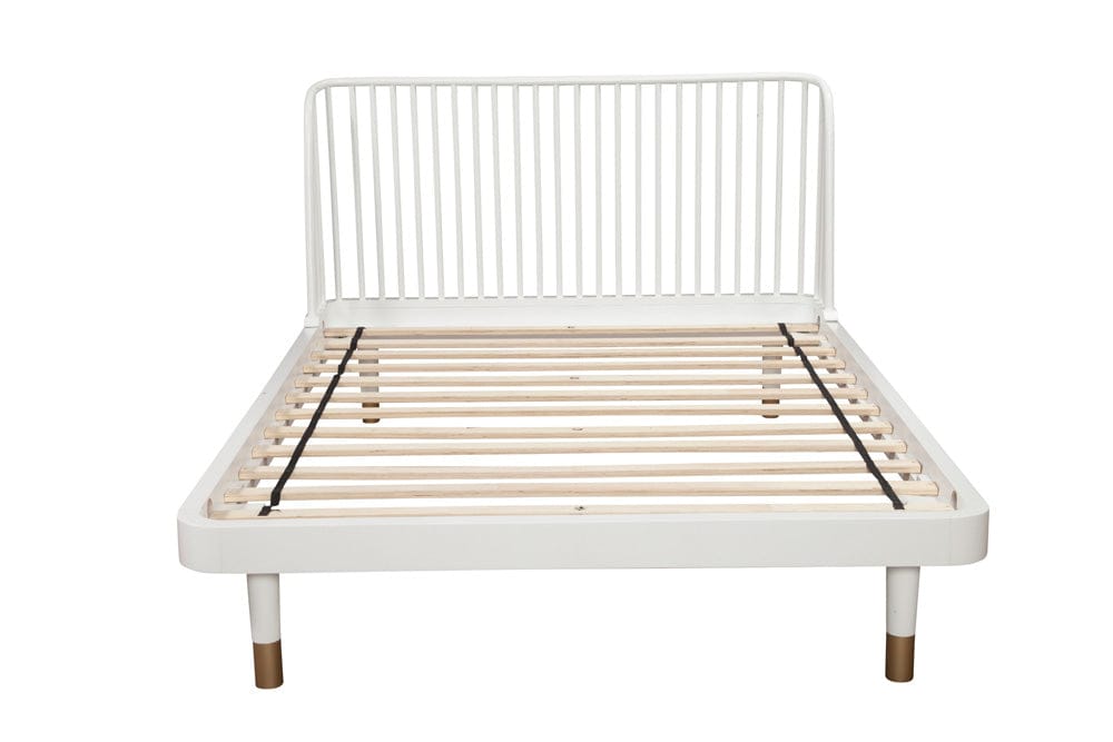 Alpine Furniture - Madelyn Full Size Slat Back Platform Bed - 2010-68F view 2