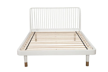 Alpine Furniture - Madelyn Full Size Slat Back Platform Bed - 2010-68F view 2