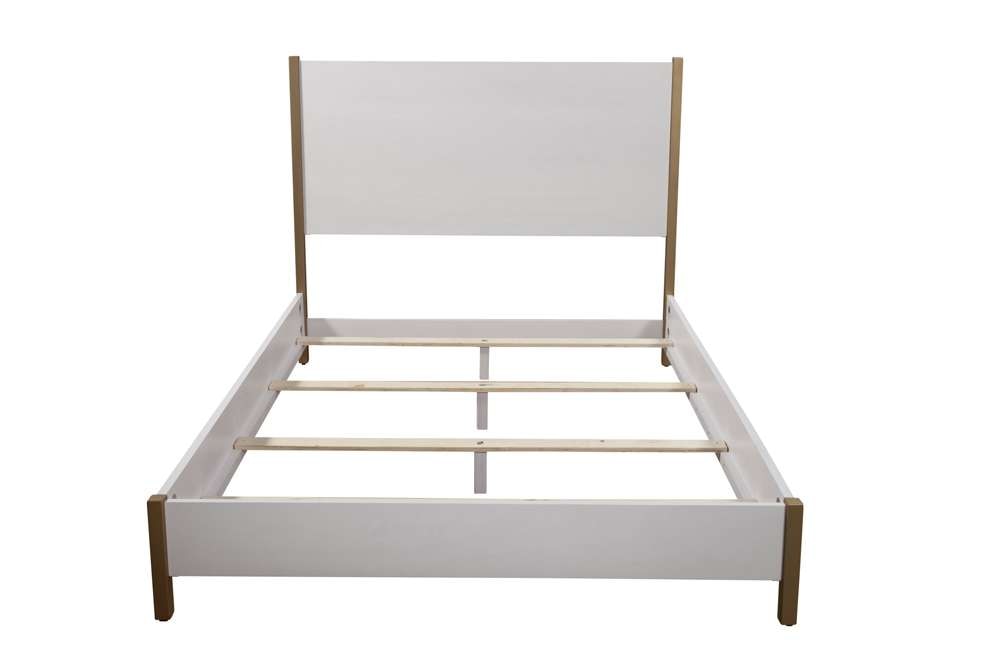 Alpine Furniture - Madelyn Queen Panel Bed - 2010-01Q view 3