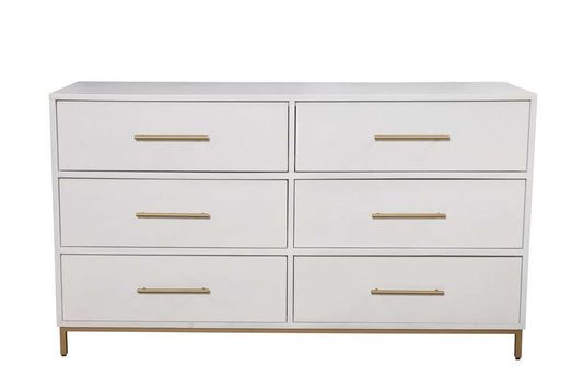 Alpine Furniture - Madelyn Six Drawer Dresser - 2010-03 veiw 1