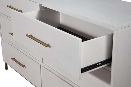 Alpine Furniture - Madelyn Six Drawer Dresser - 2010-03 veiw 3