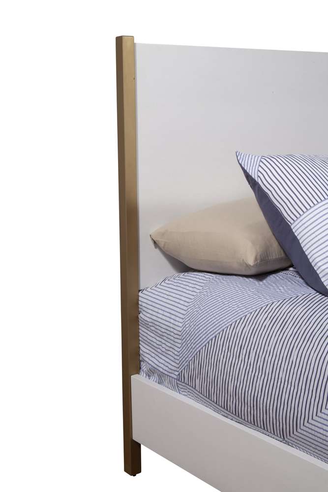 Alpine Furniture - Madelyn Standard King Panel Bed - 2010-07EK veiw 4