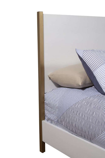 Alpine Furniture - Madelyn Standard King Panel Bed - 2010-07EK veiw 4