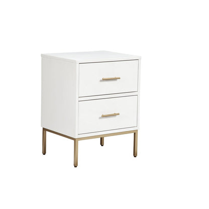 Alpine Furniture - Madelyn Two Drawer Nightstand - 2010-02 view 2