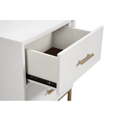 Alpine Furniture - Madelyn Two Drawer Nightstand - 2010-02 view 3