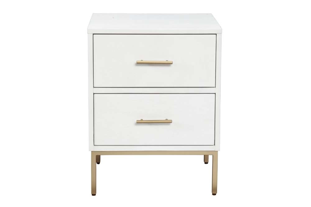 Alpine Furniture - Madelyn Two Drawer Nightstand - 2010-02 veiw 1