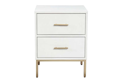 Alpine Furniture - Madelyn Two Drawer Nightstand - 2010-02 veiw 1