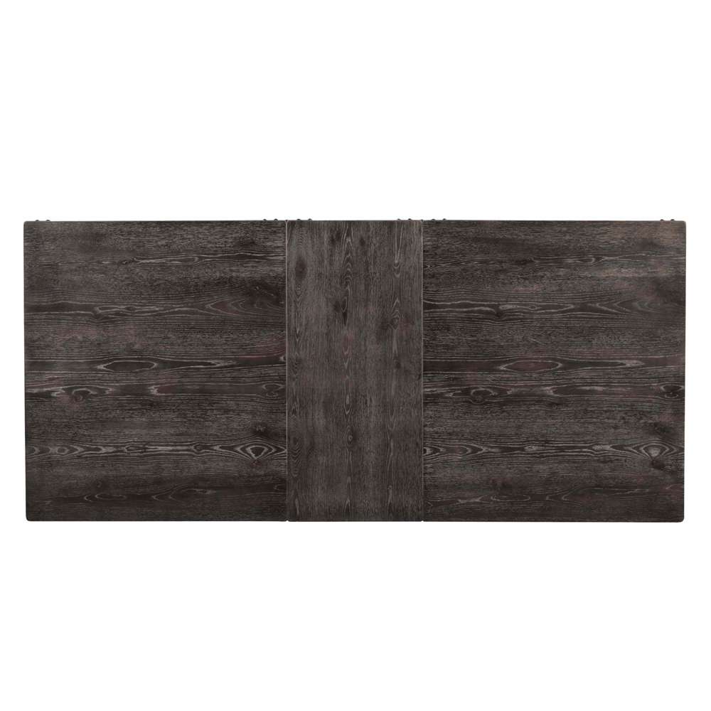 Alpine Furniture - Manchester Trestle Wood Dining Table, Charcoal - 3868CHA-01 veiw 4