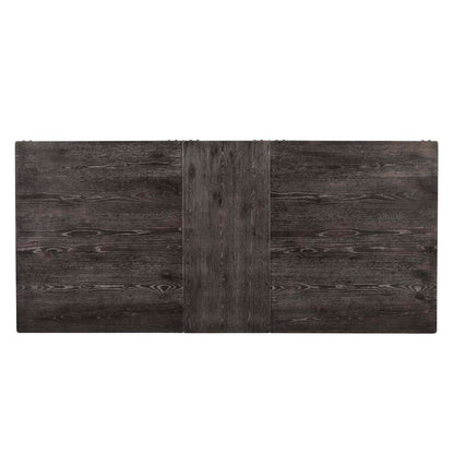 Alpine Furniture - Manchester Trestle Wood Dining Table, Charcoal - 3868CHA-01 veiw 4
