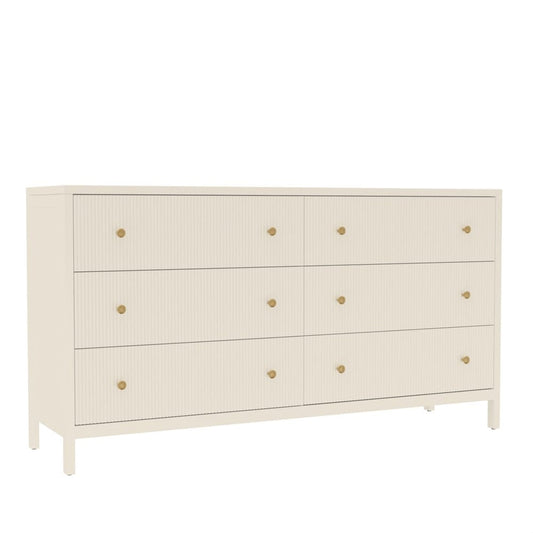 Alpine Furniture - Marsha Dresser, Coconut Milk - 2368-03 view 1
