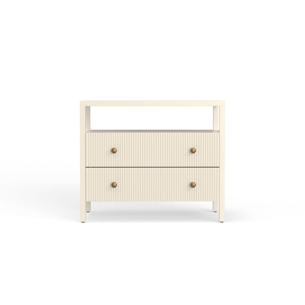 Alpine Furniture - Marsha Nightstand, Coconut Milk - 2368-02 view 1
