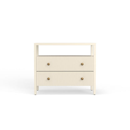 Alpine Furniture - Marsha Nightstand, Coconut Milk - 2368-02 view 1