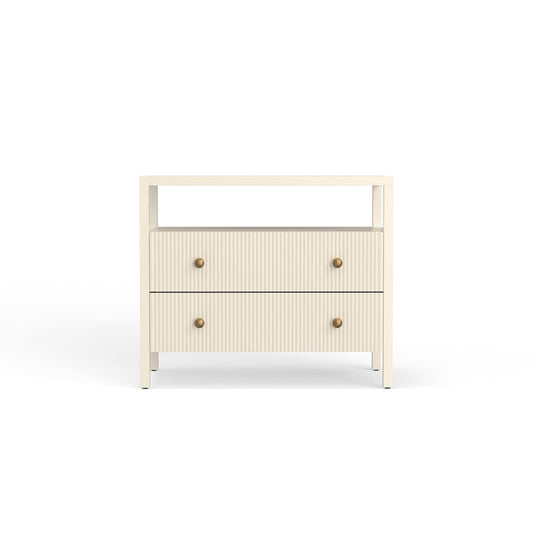 Alpine Furniture - Marsha Nightstand, Coconut Milk - 2368-02 view 1