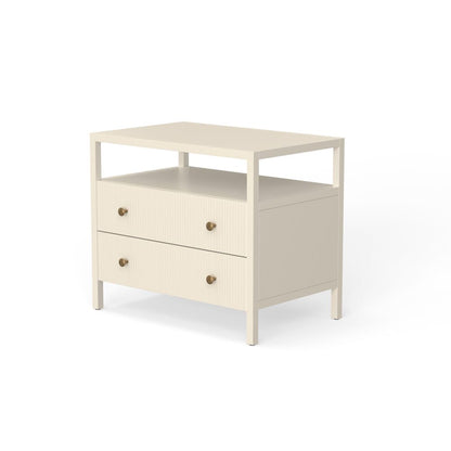Alpine Furniture - Marsha Nightstand, Coconut Milk - 2368-02 view 3