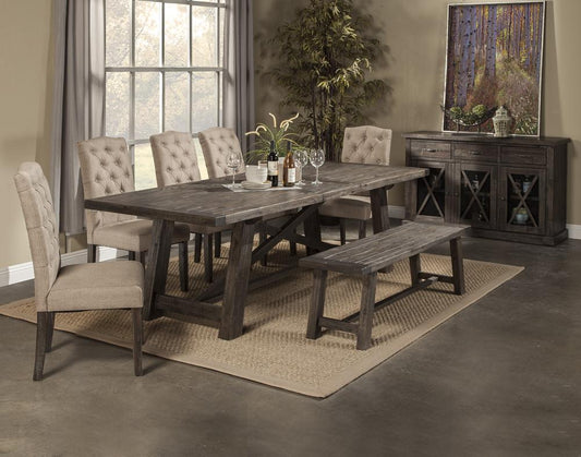 Alpine Furniture - Newberry 9-Piece Dining Set view 1