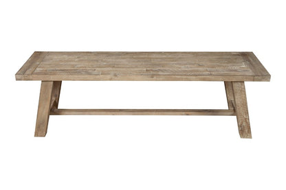 Alpine Furniture - Newberry Bench, Weathered Natural - 2068-03 veiw 4