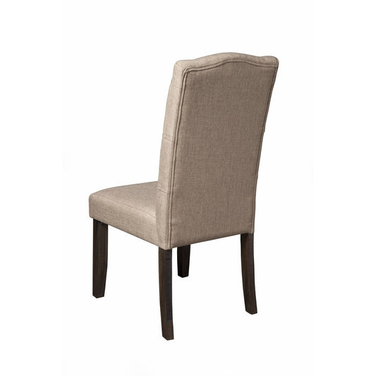 Alpine Furniture - Newberry Button Tufted Parson Chair (Set of 2) - 1468-23 view 2