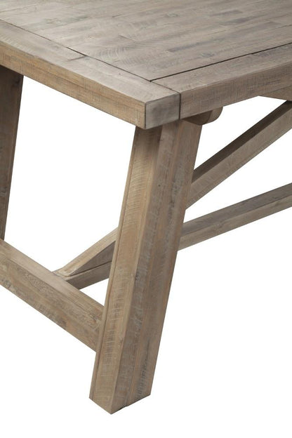 Alpine Furniture - Newberry Extension Dining Table, Weathered Natural - 2068-01 veiw 7