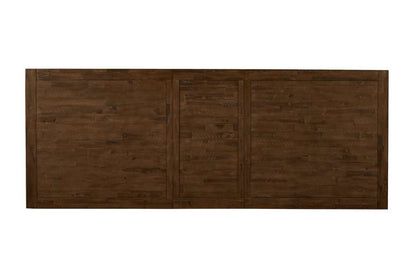 Alpine Furniture - Newberry Rectangular Wood Dining Table, Medium Brown - 4068-01 veiw 5
