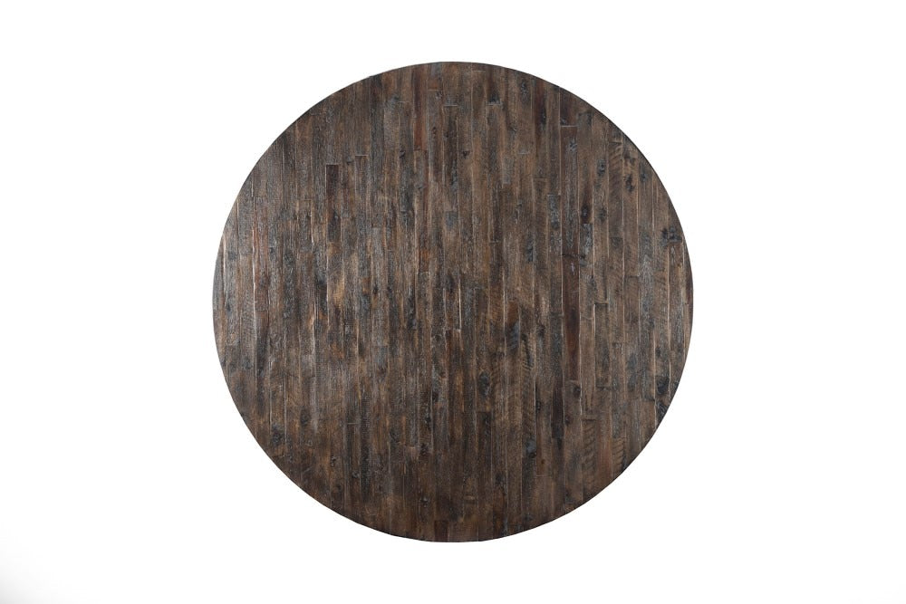 Alpine Furniture - Newberry Round Dining Table, Salvaged Grey - 1468-25 veiw 3