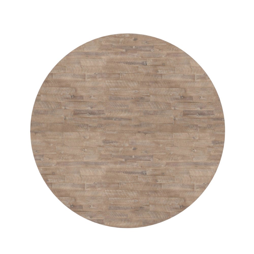 Alpine Furniture - Newberry Round Dining Table, Weathered Natural - 2068-05 view 4