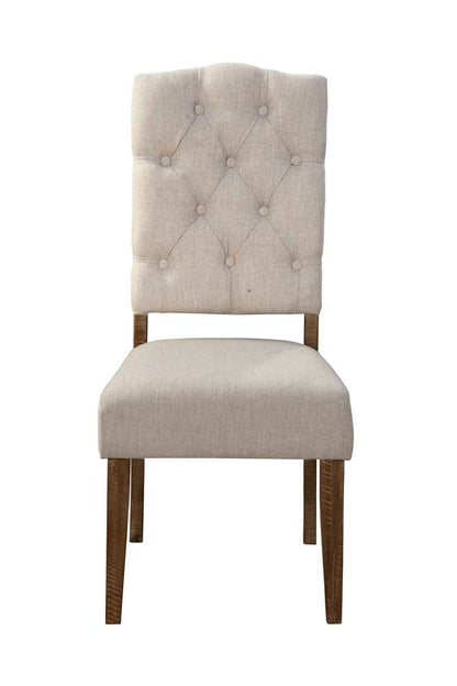 Alpine Furniture - Newberry (Set of 2) Wood Side Chairs, Medium Brown - 4068-02 veiw 1