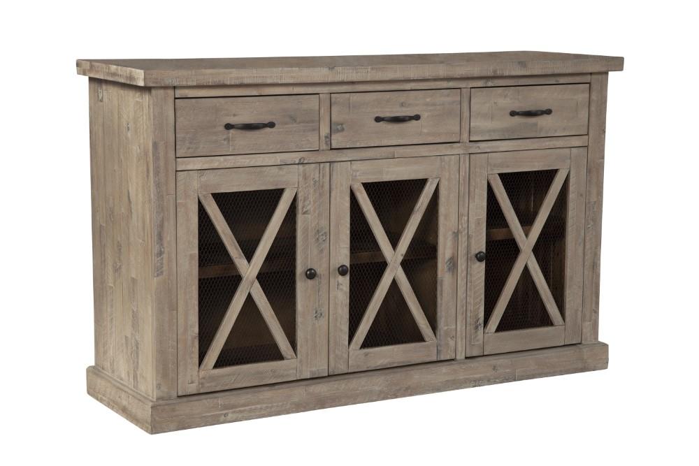 Alpine Furniture - Newberry Sideboard, Weathered Natural - 2068-06 veiw 1