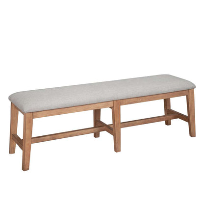 Alpine Furniture - Olejo Solid Pine Dining Bench, Natural - 3426-03 veiw 1