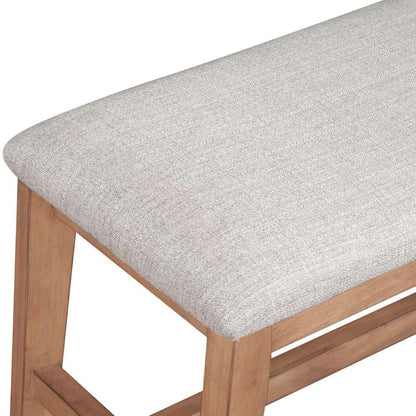 Alpine Furniture - Olejo Solid Pine Dining Bench, Natural - 3426-03 veiw 3