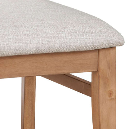 Alpine Furniture - Olejo Solid Pine (Set of 2) Wood Side Chairs, Natural - 3426-02 veiw 4