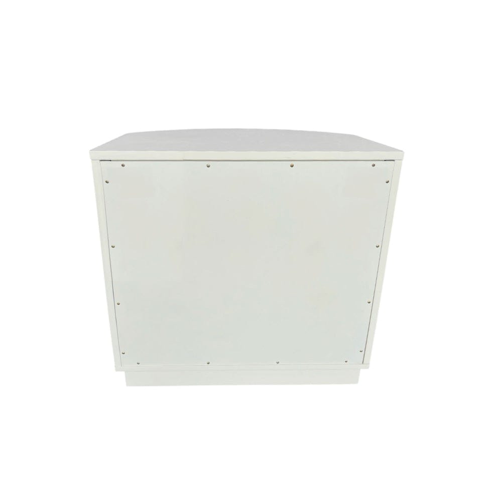 Alpine Furniture - Olivia Nightstand, Coconut Milk - 2512WHT-02 view 6