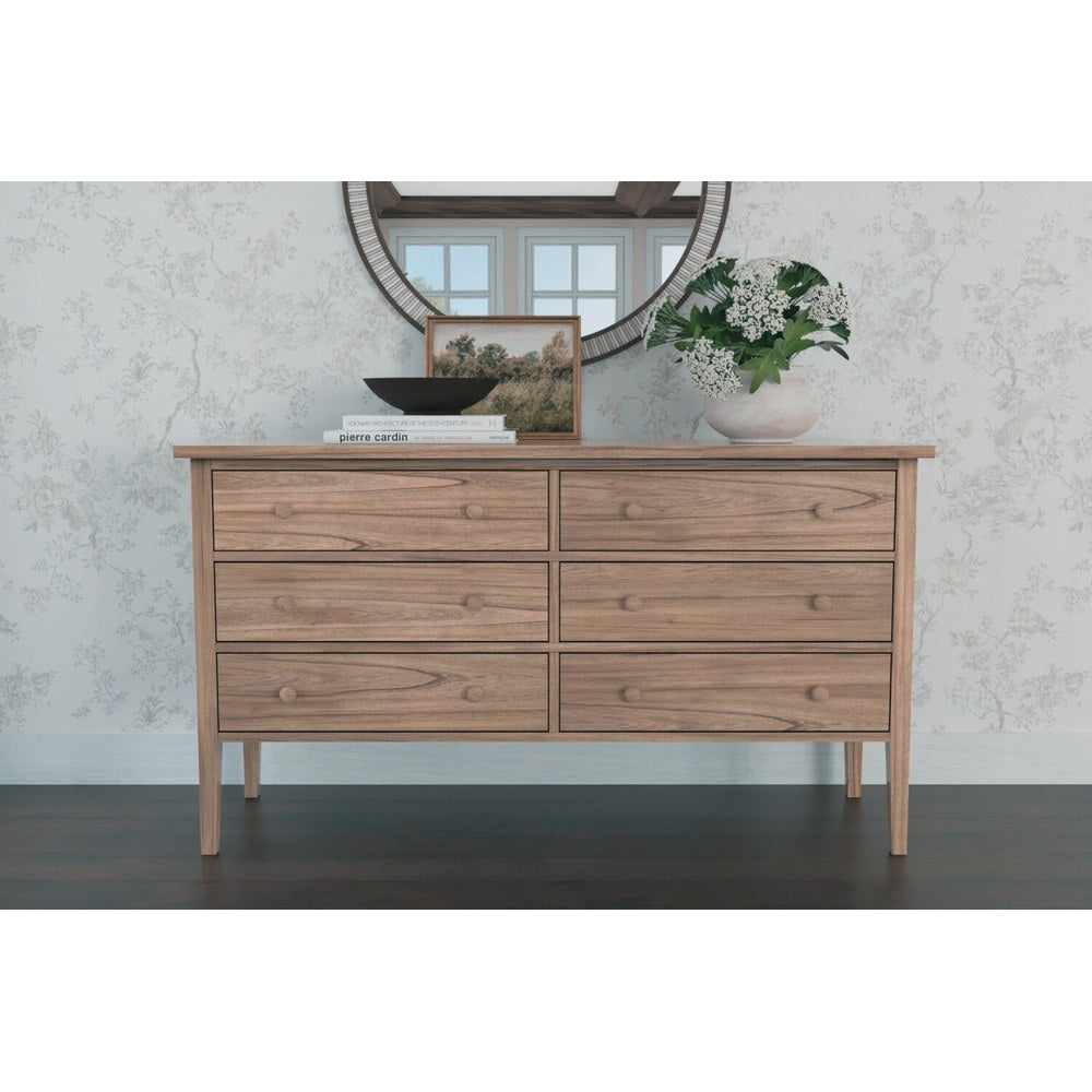 Alpine Furniture - Palmer Dresser, Natural - 2311-03 view 7