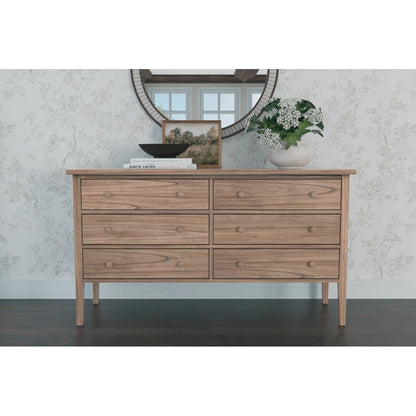 Alpine Furniture - Palmer Dresser, Natural - 2311-03 view 7