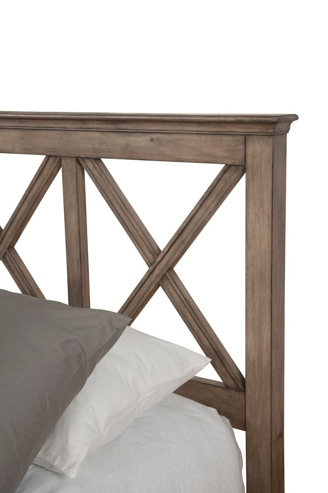Alpine Furniture - Potter Full Size Panel Bed, French Truffle - 1055-08F veiw 2