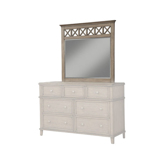 Alpine Furniture - Potter Mirror, French Truffle - 1055-06 view 2